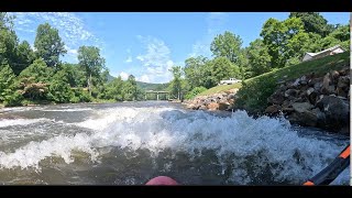 Tuckasegee gorge river wAPEs 62224 [upl. by Emirak]