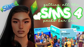 ANADIUS METHOD SIMS 4 PACKS ℱℛ𝓔𝓔 😱  PC amp MAC ONLY 💻  CASWCOY SIMS 4 PACKS FOR ℱℛ𝓔𝓔 💗 NOT A SCAM ❌ [upl. by Llerrehs]