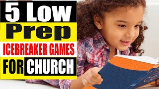 5 LowPrep Icebreaker Games For Church [upl. by Acimahs]