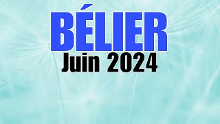 Bélier Juin 2024  UNE BELLE SURPRISE POUR VOUS  Tirage complémentaire [upl. by Mackenzie]