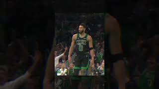 TATUM PUSH OFF OR CLEAN 3 🧐👀nba basketball sports highlights shortvideo shorts shortgameday [upl. by Charity269]