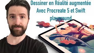 Dessiner en AR avec Procreate [upl. by Buyer665]