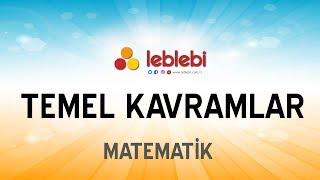 MATEMATİK  TEMEL KAVRAMLAR  SAYILAR [upl. by Aneeram430]