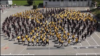 FLASHMOB CONTRE LE CANCER Collège Philéas Lebesgue Marseille en Beauvaisis Oise France [upl. by Arraeic]