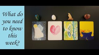 PICK A CARD What do you need to know this week featuring the Mannaca Oracle deck まんなか [upl. by Belier]