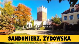 Sandomierz ul Żydowska  Jewish Street Stare Miasto [upl. by Hazrit407]