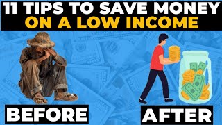 How To Save Money On A Low Income [upl. by Fernas954]