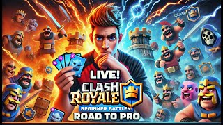 Target 8000 Trophies 26 Elixer deck Beginner Clash Royale Strategies  Live Stream amp Chillquot [upl. by Atiana]