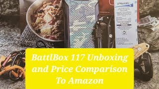 BattlBox 117 Unboxing and Price Comparison to Amazon [upl. by Medrek]