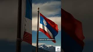 quotArgentine Flag in Bariloche  Stunning Video of National Symbolquot [upl. by Moclam302]