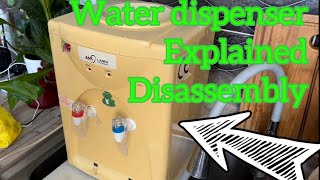 Water dispenser Explained and Dissasembly [upl. by Elynad437]