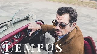 Get behind the wheel with David Gandy in Tempus Magazines exclusive cover shoot [upl. by Sew]