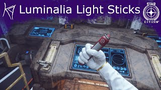 Luminalia Light Sticks  Star Citizen Collectables [upl. by Stormi230]