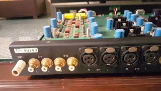 Krell KSL Vintage Preamp inside close up [upl. by Jimmie]