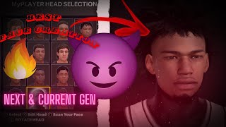 BEST FACE CREATION ON CURRENT amp NEXT GEN 2K24 [upl. by Eniamirt]