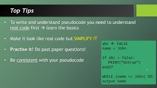 How Do I Write Pseudocode [upl. by Kamp]