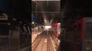 Docklands Ligh Railway Part 5  Canary Wharf — Heron Quays canarywharf trainspotting dlr [upl. by Aleras]