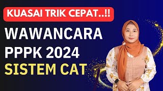 FAHAM TRIK JAWAB WAWANCARA PPPK 2024 HOTS SISTEM CAT SEMUA FORMASI [upl. by Awra]