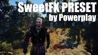 The Witcher 3 Mods  SweetFX Preset by Powerplay Comparison 4kHD [upl. by Jennine]