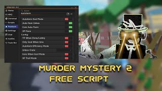 NEW Murder Mystery 2 Best Working Script Undetected  20232024 [upl. by Jb813]