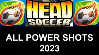 Head Soccer All Power Shots 2023 [upl. by Miquela]