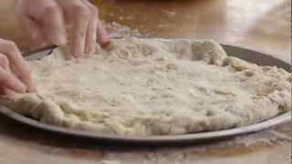 How to Make Quick and Easy Pizza Crust  Allrecipescom [upl. by Nedyarb]