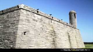 Castillo San Marcos  St Augustine FL  Travel Thru History [upl. by Neimad]