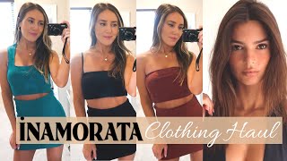 INAMORATA CLOTHING HAUL  EMILY RATAJKOWSKIS CLOTHING LINE JORDYNNICOLE [upl. by Horick942]