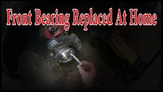 Mini Cooper Wheel Bearing Replacement Easy [upl. by Zonda]