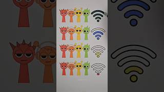 Incredibox Sprunki Fill the Box wifi drawing sprunki shortsviral art [upl. by Norek]