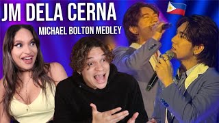 The New Generation of OPM Singers Latinos react to JM dele Cerna  Michael Bolton Medley [upl. by Leunas21]