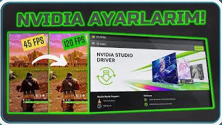 Oyuna Hız Katan Nvidia Ayarlarım APP MS Düşürme ve Reflex Nasıl [upl. by Novart682]