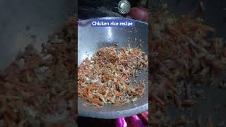 Chicken rice recipe subscribe food trending short subscribe [upl. by Ycniuqed]