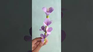 Paper flowers 💐 ✨️ diy paperwork papercrafts craft artandcraft paperflowers shorts [upl. by Ogren]