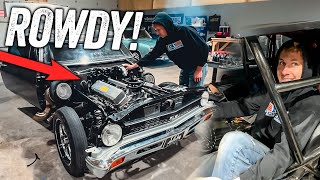 The NOVA gets a New Aluminum 540ci Big Block It Sounds HEALTHY [upl. by Cherie]