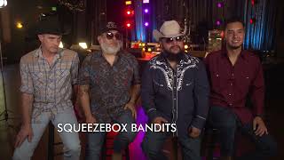 Squeezebox Bandits quotCheck To Checkquot LIVE on The Texas Music Scene [upl. by Eseela]