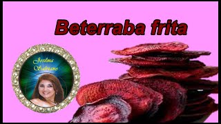 Beterraba frita [upl. by Treat]