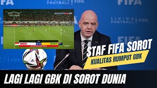 🔴FIFA komentari Rumput Gbk yang buruk Dan Di sorot dunia [upl. by Eisned]