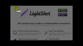 Lightshot how to use the lightshot features to add text and annotation to your screen shot Part2 [upl. by Enilra]