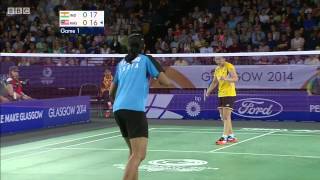 WS Bronze  PV Sindhu vs TEE JY  2014 Commonwealth Games badminton [upl. by Saturday]