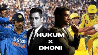 HUKUM DHONI VERSION [upl. by Mathre365]