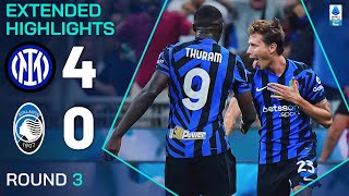 INTERATALANTA 40  EXTENDED HIGHLIGHTS  SERIE A 202425 [upl. by Smada]