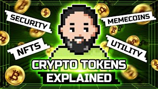 What Are Crypto Tokens From Security to Memecoins and NFTs  Blum Academy [upl. by Sundstrom]