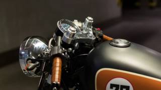 Suzuki GN 125 Bratstyle Cafe Racer [upl. by Aibara]