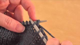 How To Knit 2 Together k2tog [upl. by Alexandros]