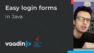 Implementing a login form in Java [upl. by Ettevroc148]