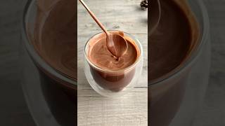 The best hot chocolate ever 😍 italianhotchocolate easyrecipe [upl. by Geesey]