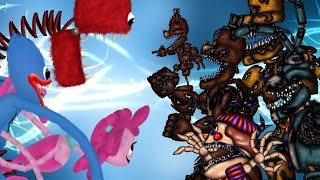 Dc2 FNaF  PP Project Playtime VS Nightmares Part 1 [upl. by Rani]