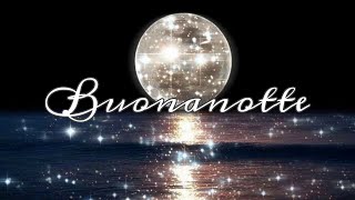 VIDEO BUONANOTTE CON FRASE MOTIVANTE  GIF [upl. by Brannon]