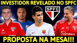 INVESTIDOR REVELADO NO SÃO PAULO PROPOSTA NA MESA GIULIANO GALOPPO REFORÇA O SPFC DE CENI [upl. by Mieka]